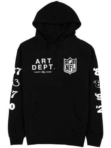 Men's Black Super Bowl LVI Art Department Pullover Hoodie