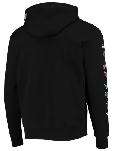 NFL New Era All Teams Allover Print Pullover Black Hoodie