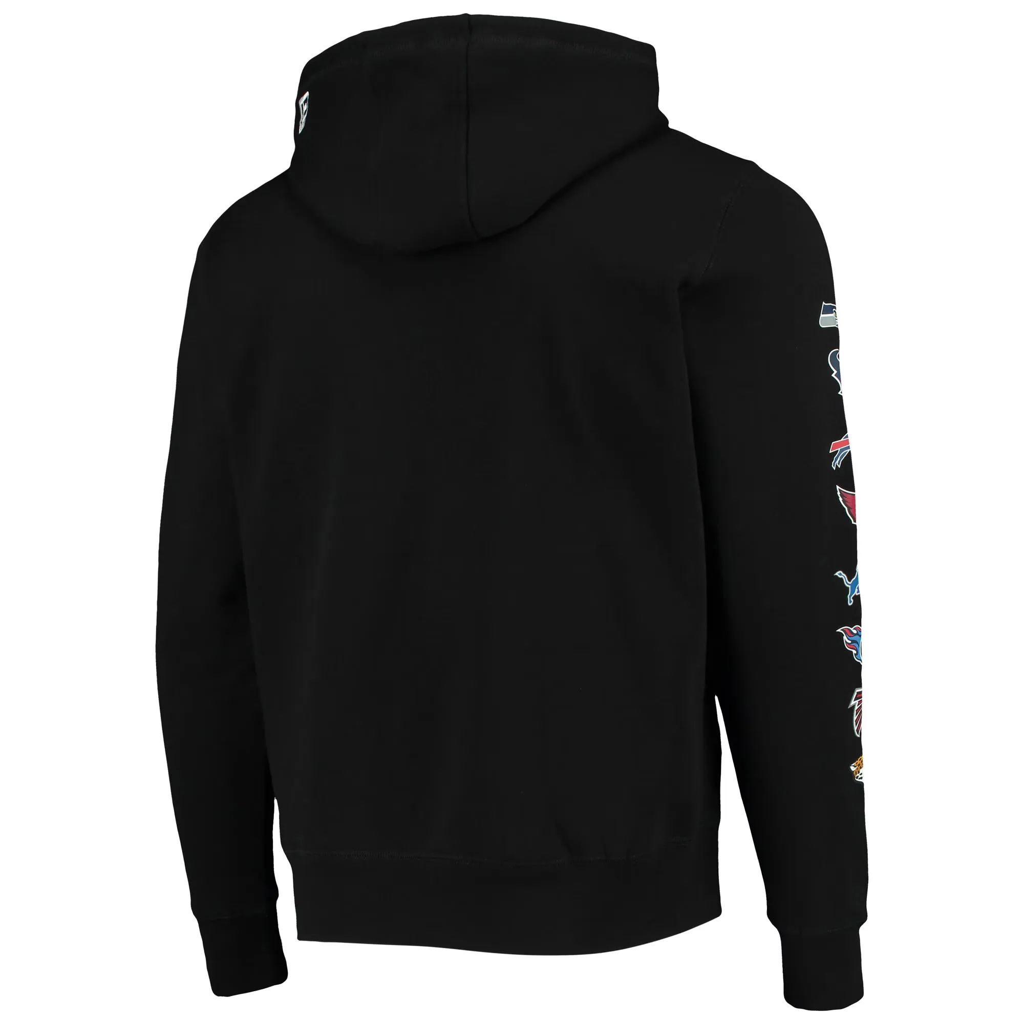 All Teams Allover Print Pullover NFL New Era Black Hoodie
