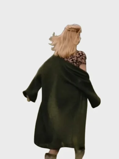 Kelly Reilly Yellowstone S5 Green Cardigan