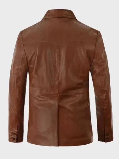 Dark Winds S04 Premiere Luke Barnett Leather Jacket